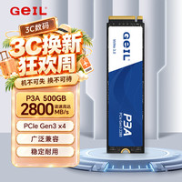 GeIL P3L NVMe M.2 固态硬盘（PCI-E3.0）