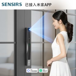 锁先森 已接入米家APP断桥铝门智能锁人脸识别掌静脉锁先森D30上门安装