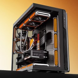爱国者 星璨霄屏显副屏海景房机箱ATX电脑台式机360水冷星璨辰air