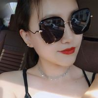 暴龙 太阳眼镜女士大脸显瘦防紫外线网红显脸小近视偏光墨镜高级感