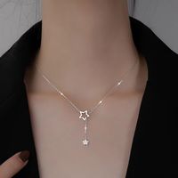 合金项链 新款星星项链女小众设计感韩版简约闺蜜款气质锁骨链ins