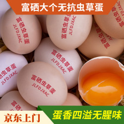 正宗农家散养富硒土鸡蛋食五谷杂粮大个红心土鸡蛋