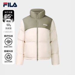 斐乐 RGB暖肤羽绒服丨FILA短款立领羽绒服26冬女暖肤保暖舒适外套