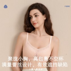 爱慕 新品义乳乳腺术后专用文胸假胸假乳胸罩抹胸蕾丝夏季透气晚荞