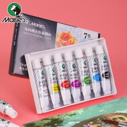 马利 7色5ml水粉颜料 儿童学生美术广告画颜料 P-D0005