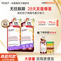 卓蓝雅 生姜防脱固发洗发水 800ml*2+赠护发素125ml+洗护8ml*5