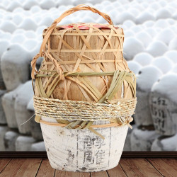 塔牌 醇雕竹编串络黄酒5L