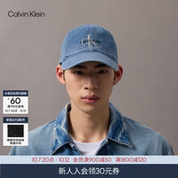 Calvin KleinJeans情侣潮流美式复古运动ck刺绣牛仔棒球帽