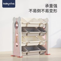 babyviva 儿童大容量储物神器落地多层置物玩具分类整理箱储物柜