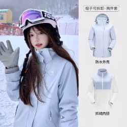 骆驼 男女款户外三合一冲锋衣