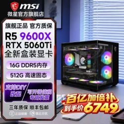 微星 9600x+5060ti双通道内存主机