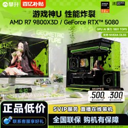 攀升 游戏台式机 9800X3D/5070Ti/32G/512G