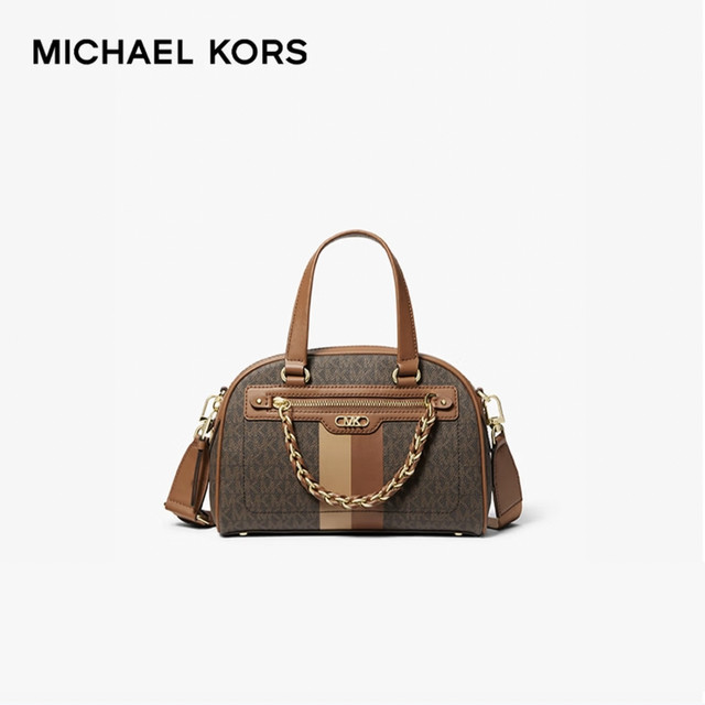 MICHAEL KORS WILLIAMSBURG系列斜挎包保龄球包 小号