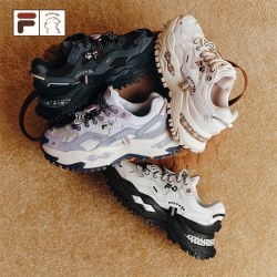 斐乐 硬糖丨FILA FUSION 潦草小狗联名厚底老爹鞋26秋冬新款女鞋