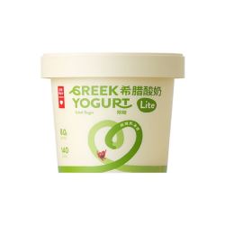 乐纯 8.6g蛋白 希腊酸奶  400g 桶装 原味 400g