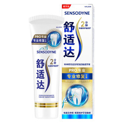 舒适达 专业修复Novamin技术 护齿牙龈多效护理劲速抗敏感防蛀牙膏 专业修复270g
