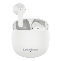 BarbetSound T83S 金标认证 双设备降噪 半入耳式蓝牙耳机 礼盒装
