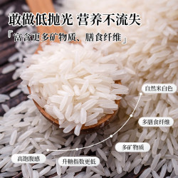畔边秋田 果香猫牙米当季新米丝苗米低抛长粒米1斤10斤囤货装  晶玉丝苗米5kg