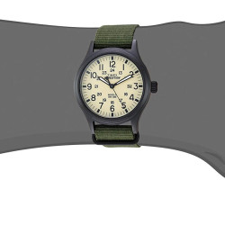 天美时 远征侦察兵40 绿色黑米色 40mm