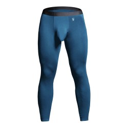 MILMUMU 日本MILMUMU青年男士保暖裤薄款修身莫代尔秋裤免穿内裤简约