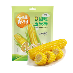 佟创 东北黄糯玉米200g*6个 新鲜甜糯玉米棒 代餐真空包装黏甜玉米生鲜 哈喽彩袋东北黄糯玉米