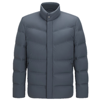 雅戈尔 YSYD415738GLA 鹅绒混纺复合面料 男士羽绒服