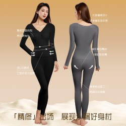 楷兰纯 楷兰羊毛蚕丝保暖内衣套装女加厚 多颜色可选