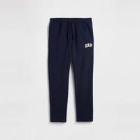 Gap 男装2026秋季新款舒适松紧腰直筒运动卫裤休闲裤000913984 深蓝色 M 美码 L亚洲码 180/100A