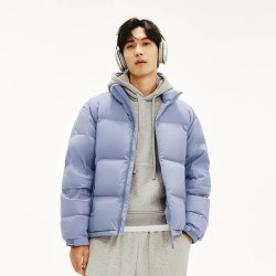 网易严选 羽绒服男2024冬季新款90白鸭绒保暖面包服男女同款外套潮