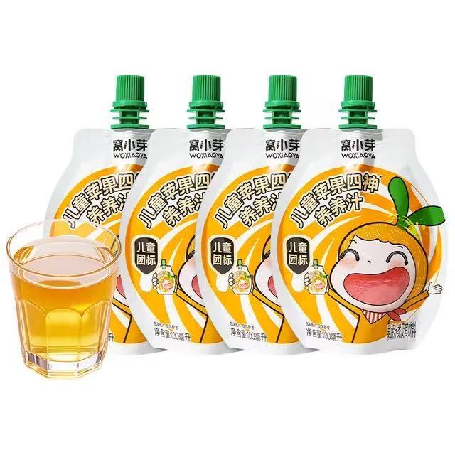 窝小芽 苹果四神养养汁 100ml