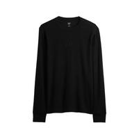 Gap LOGO华夫格长袖