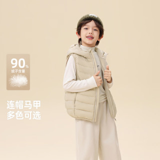 雪中飞 女式羽绒马甲 米灰色 240/60 8075