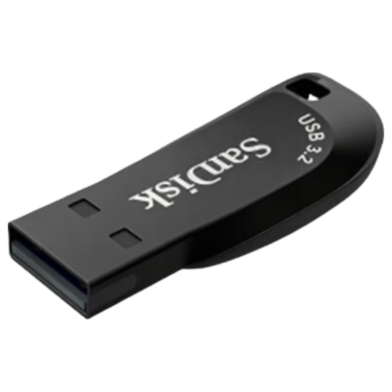 闪迪 USB3.2 Gen1 高速传输 黑色 64GB U盘
