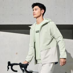 特步 三防科技 男士连帽软壳衣