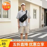耐克 男背包斜挎包休闲腰包IB4369-010黑MISC
