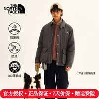 北面 羽绒服男26秋冬新款户外600蓬鹅绒保暖防泼溅休闲外套8J5X NO1/深灰色 3XL /190/124A
