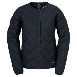 mont·bell montbell轻薄菱格羽绒服女圆领保暖内胆百搭外套