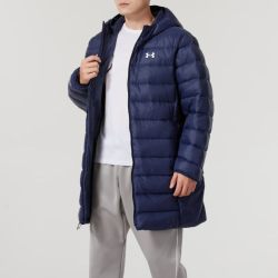 安德玛 UA官方男装运动服训练跑步舒适百搭保暖连帽羽绒服1385839