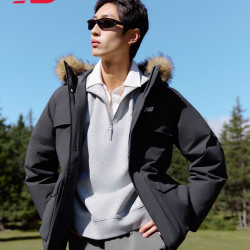 new balance NB官方正品26新款男防泼水保暖鸭绒羽绒服MJ6247SZ