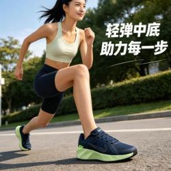 耐克 女子大童METRO TEK透气时尚轻便舒适运动跑鞋HQ2007-401