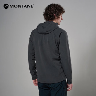MONTANE盟泰恩 Dura多功能防泼水抓绒衣 午夜灰 2XL