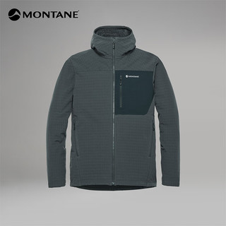 MONTANE盟泰恩 Dura多功能防泼水抓绒衣 午夜灰 2XL