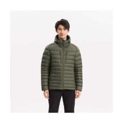 迪卡侬 日本直邮DECATHLON 男士羽绒服 带帽 迪卡侬TREK500 卡其色