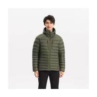 迪卡侬 日本直邮QUECHUA TREK500 连帽夹克 羽绒服卡其色迪卡侬户外
