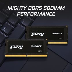 金士顿 DDR5 6400MHz 16GB CL38 笔记本内存条
