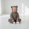 小猪大卫 婴幼儿毛绒连体衣