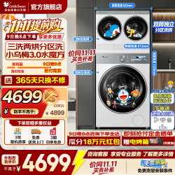 小天鹅 小乌梅3.0 三洗两烘  洗烘套装 TNDD20-08AIDEW+TG10VE40W