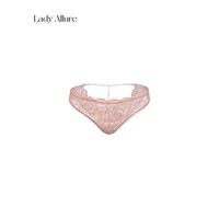 LADYALLURE 「LA 」钻石lady后臀殺丨情人节系列*T型钻饰低腰镂空蕾丝内裤女
