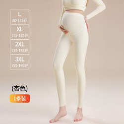 都市丽人 孕妇秋裤女款秋冬10A抗菌打底裤高腰托腹不勒肚子保暖裤