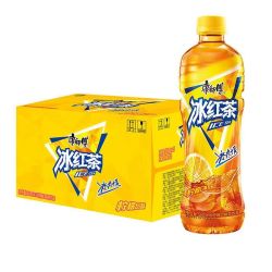 康师傅 冰红茶500ml*12瓶整箱茶饮料柠檬口味茶饮品夏季饮料一整箱